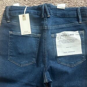 Good American Dark Blue Skinny Jeans